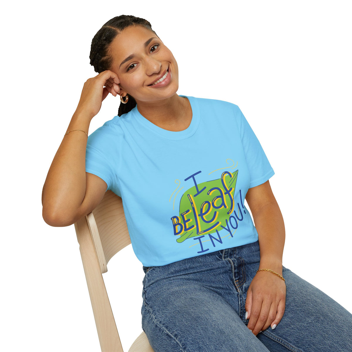 “I Beleaf In You” Plant Pun Tee