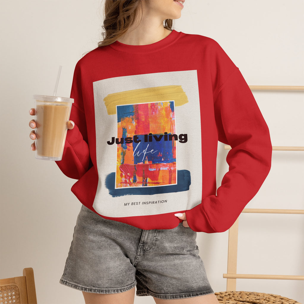 Just Living Crewneck Sweatshirt