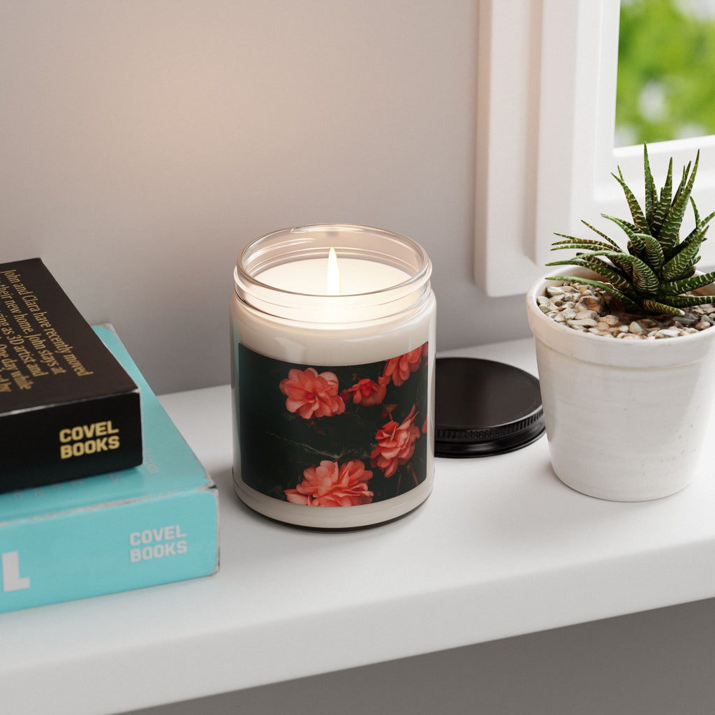 Rose Garden Soy Candle  9oz Scented Jar