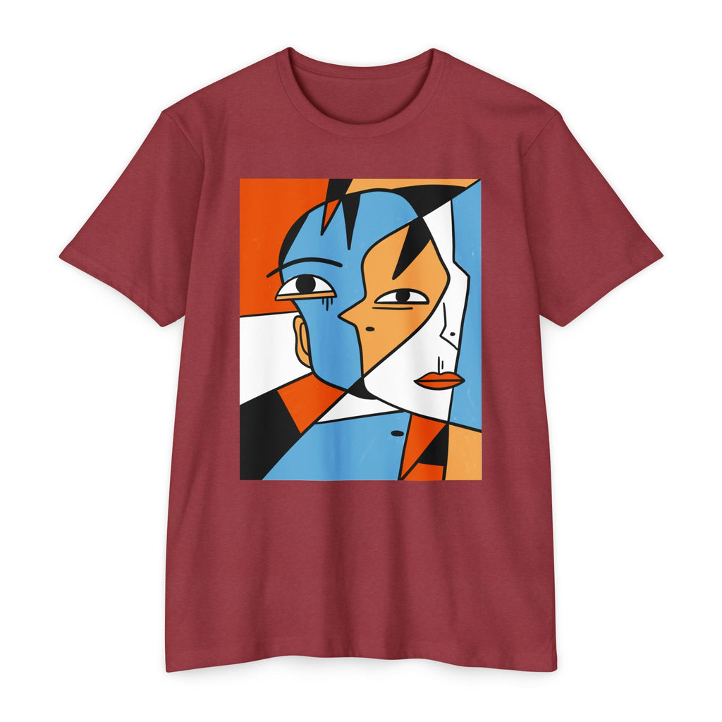 Abstract Faces Art T-Shirt