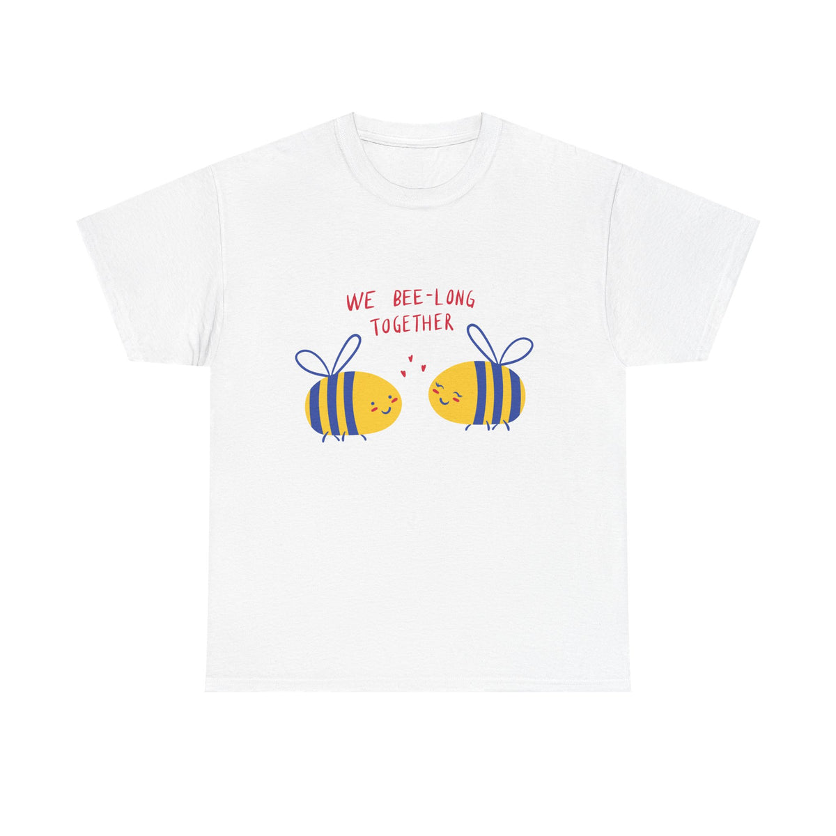 Bee-Long Together Tee — Cute Couples Bee Graphic Unisex Shirt