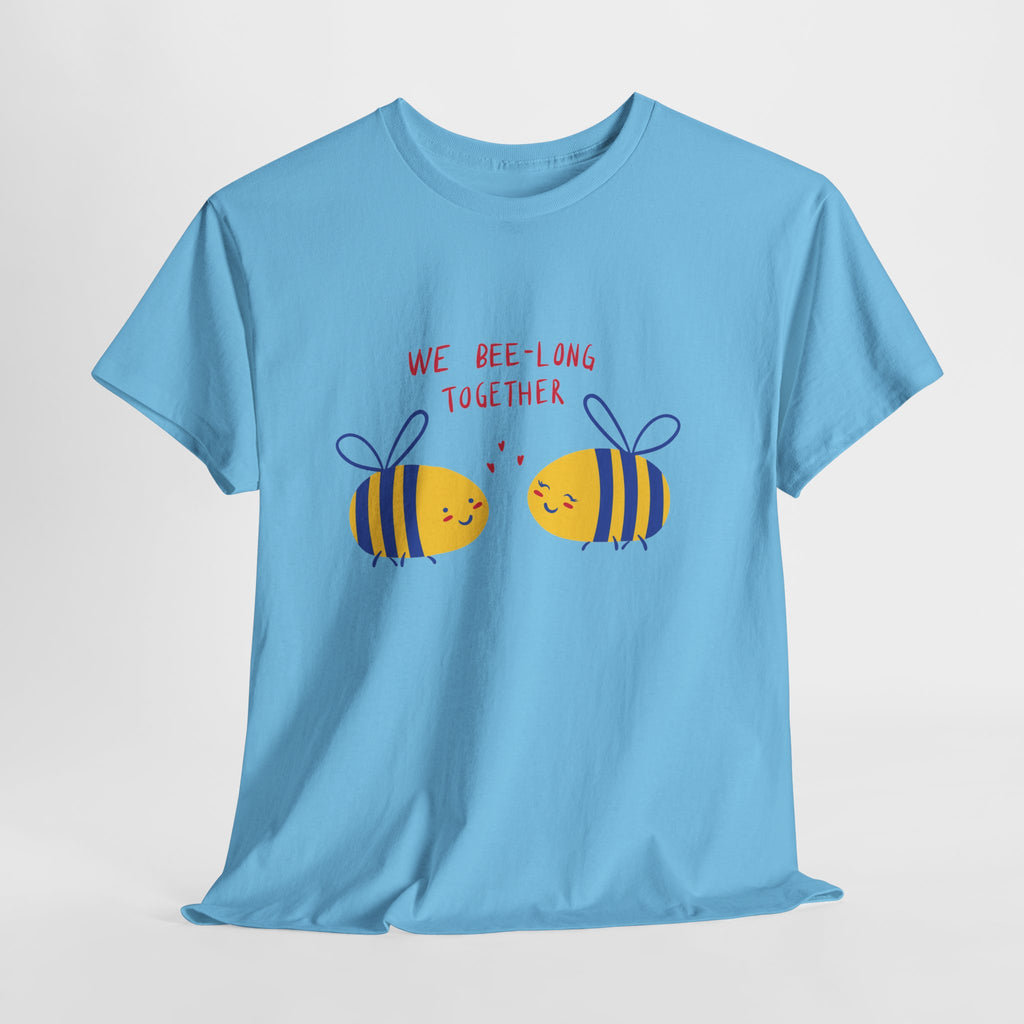 Bee-Long Together Tee — Cute Couples Bee Graphic Unisex Shirt