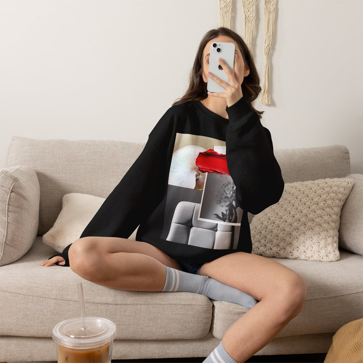 Abstract Sweatshirt