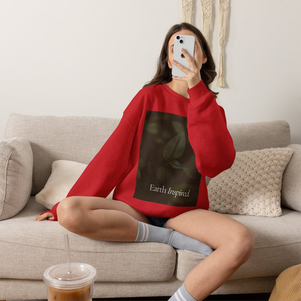 Earth Inspired Crewneck Sweatshirt