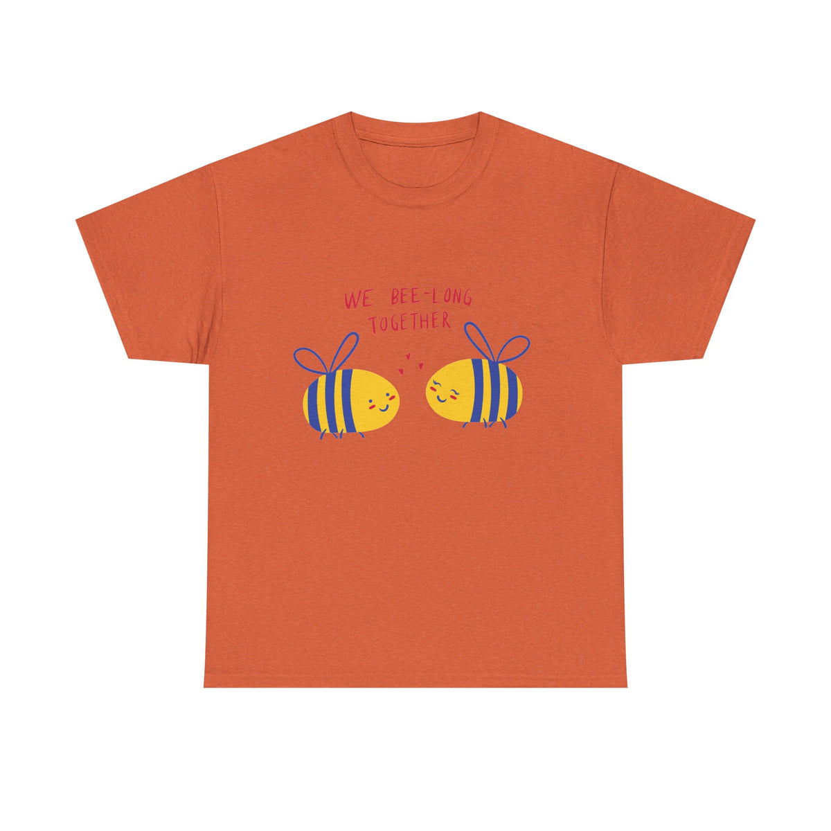 Bee-Long Together Tee — Cute Couples Bee Graphic Unisex Shirt