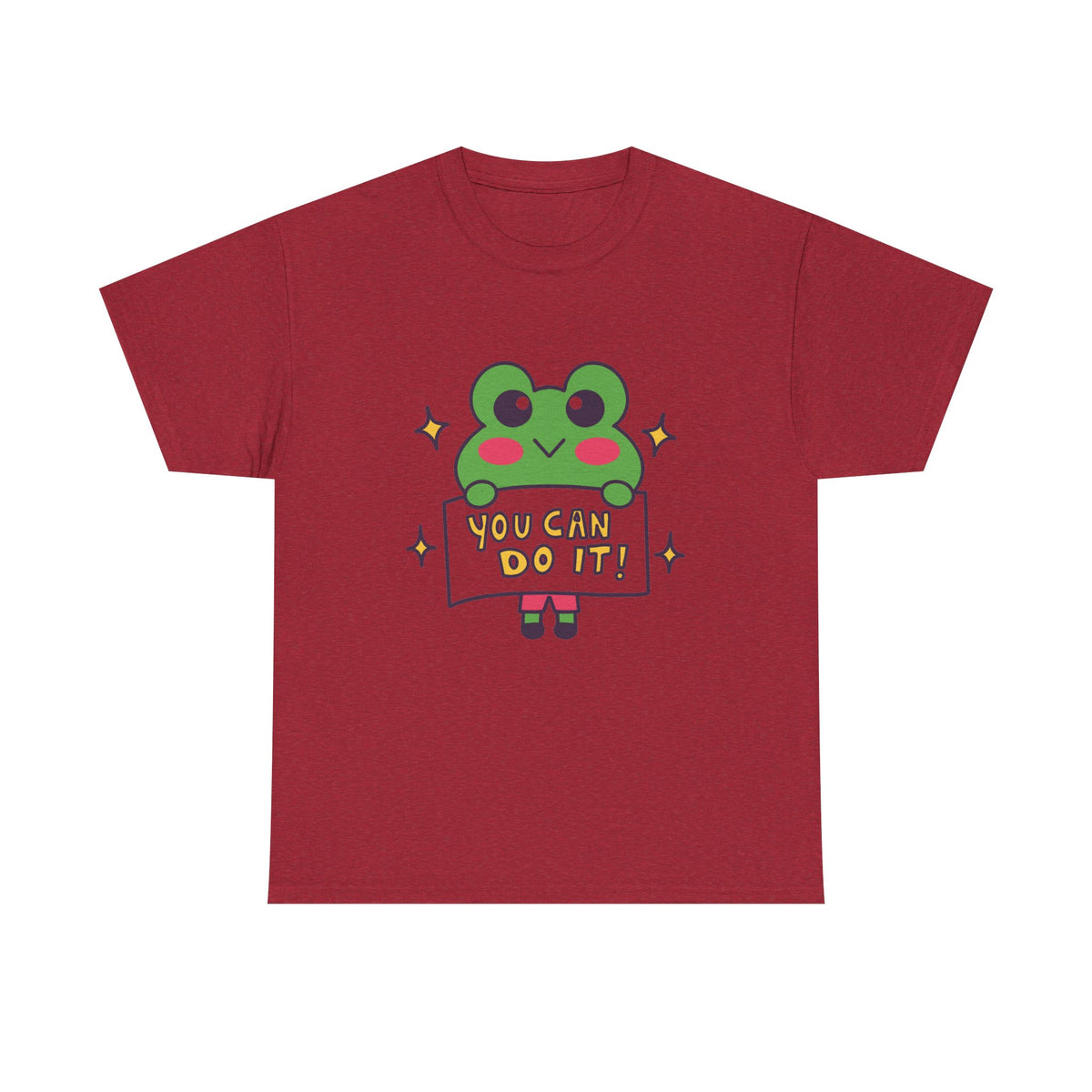Cute Frog "You Can Do It!" Tee