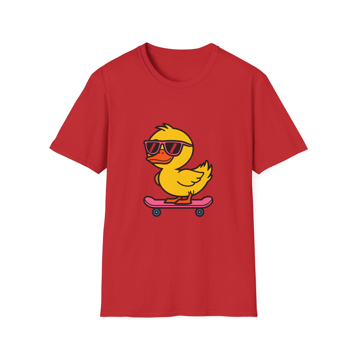 Cool Skateboard Duck T-Shirt