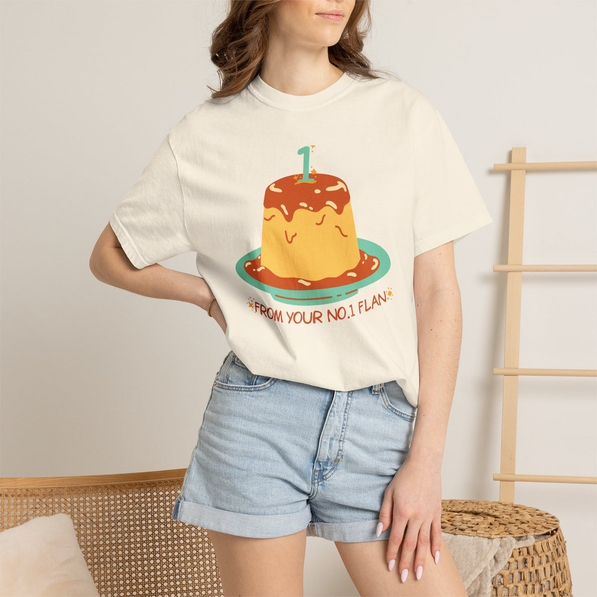 From Your No.1 Flan Graphic T-Shirt