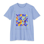 Retro Geometric Mosaic T-Shirt