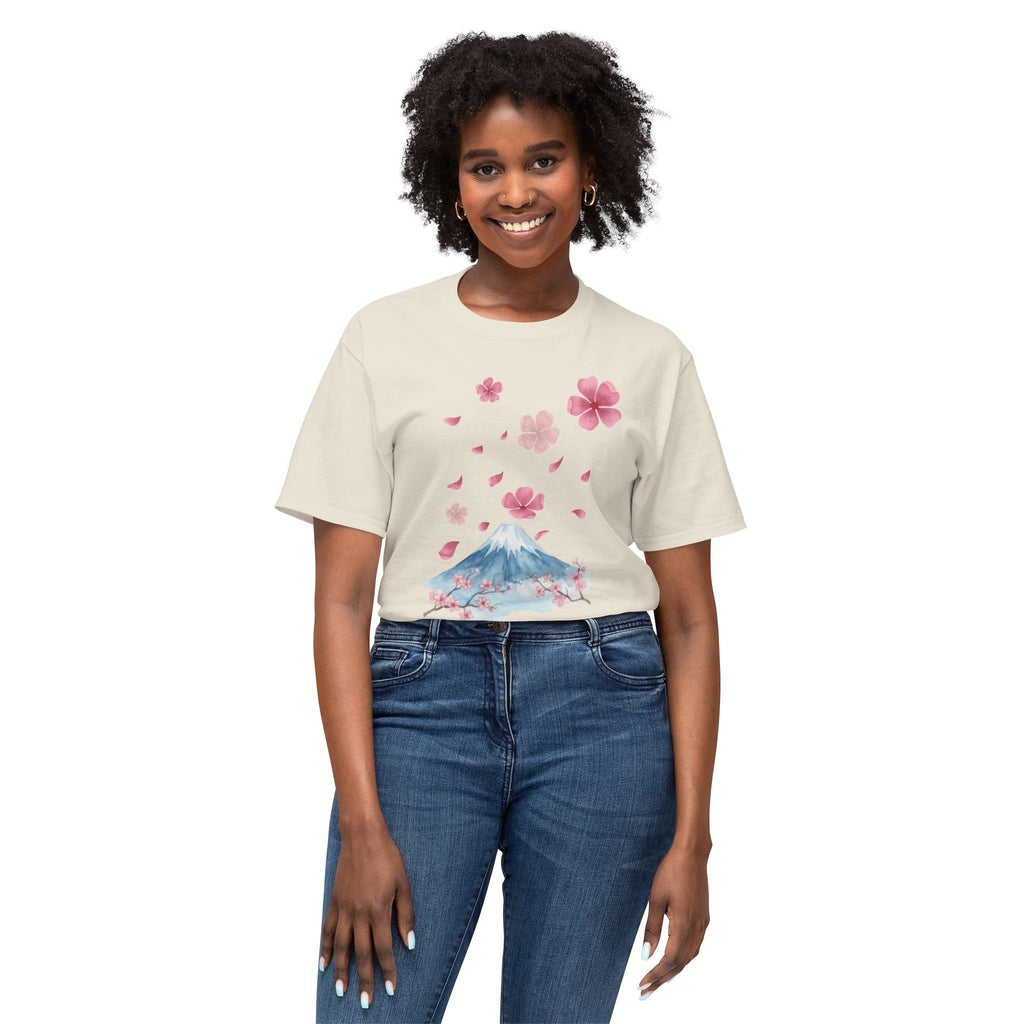 Mount Fuji Cherry Blossom T-Shirt