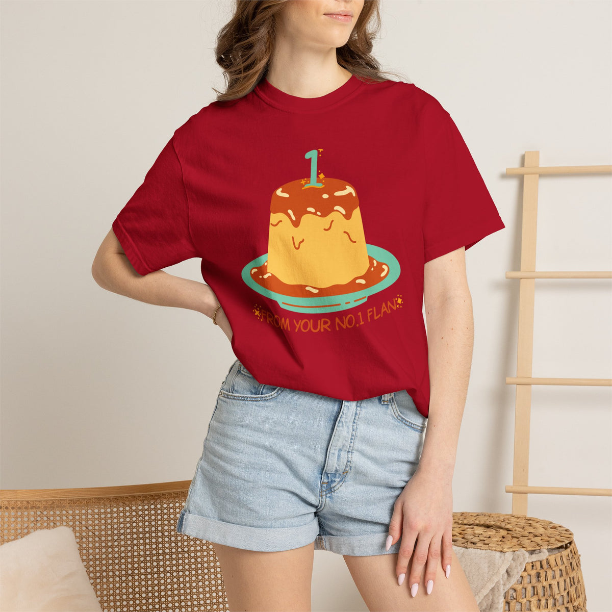 From Your No.1 Flan Graphic T-Shirt