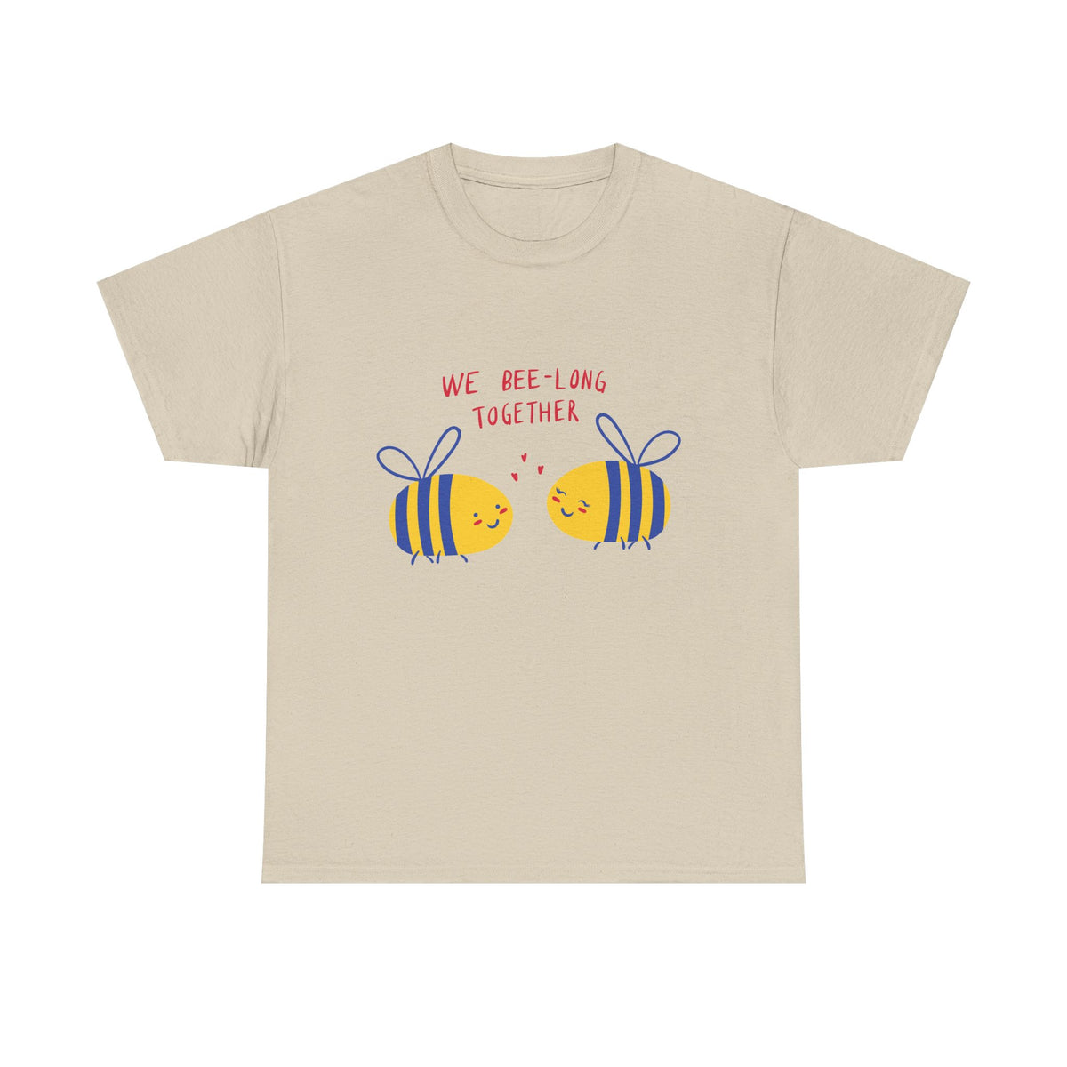Bee-Long Together Tee — Cute Couples Bee Graphic Unisex Shirt