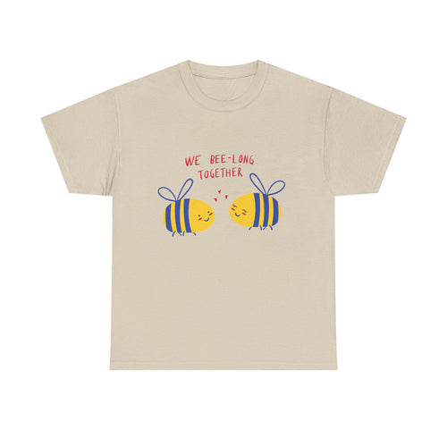 Bee-Long Together Tee — Cute Couples Bee Graphic Unisex Shirt
