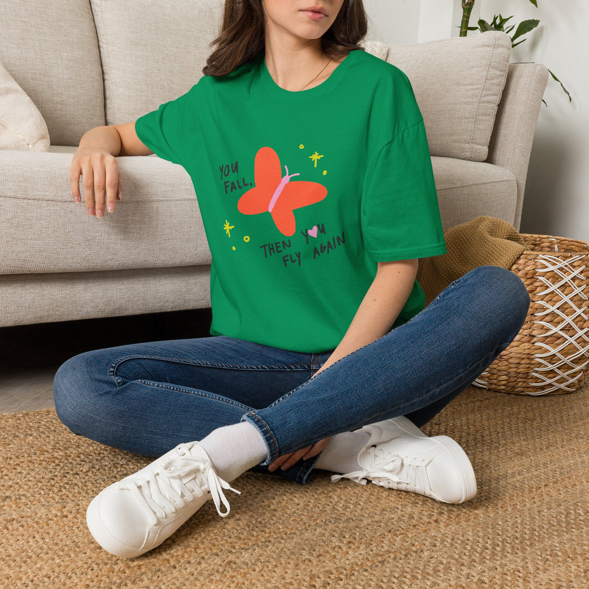 "You Fall, Then You Fly Again" T-Shirt
