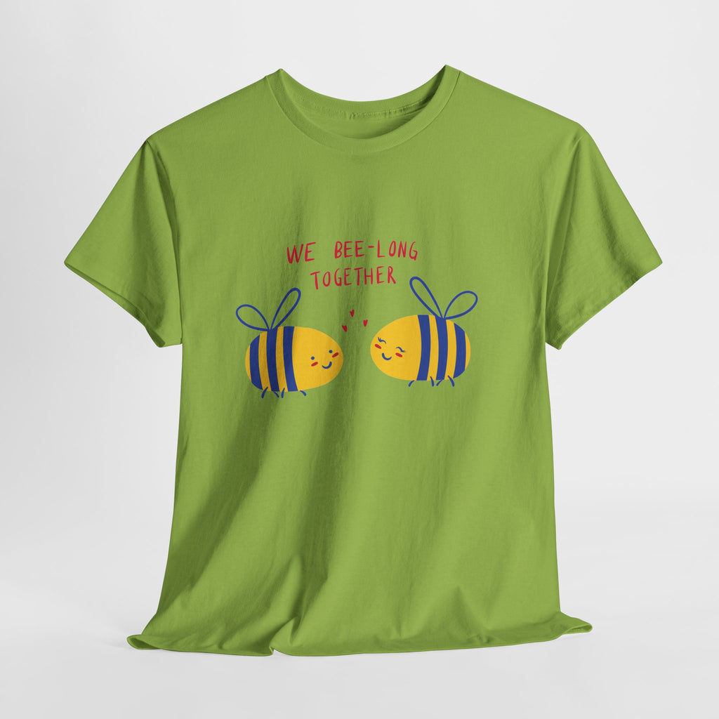 Bee-Long Together Tee — Cute Couples Bee Graphic Unisex Shirt