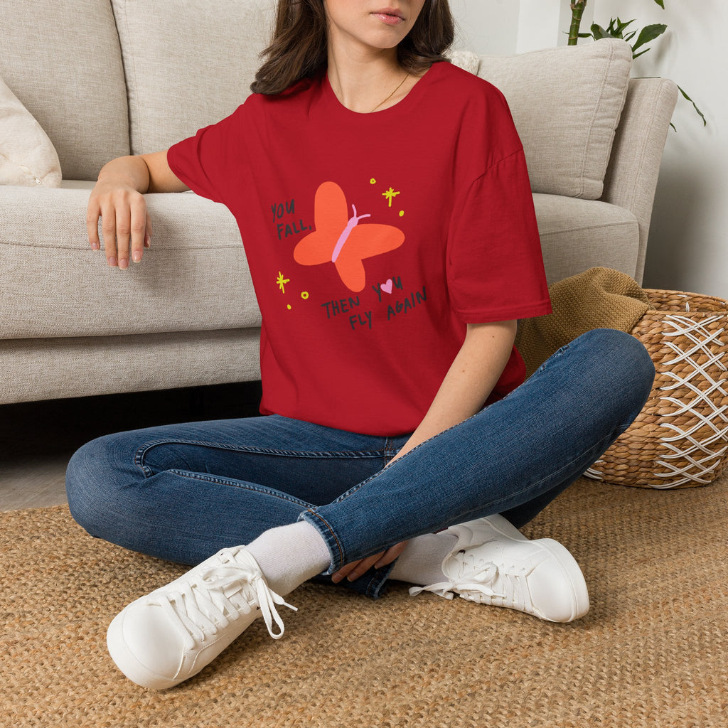 "You Fall, Then You Fly Again" T-Shirt