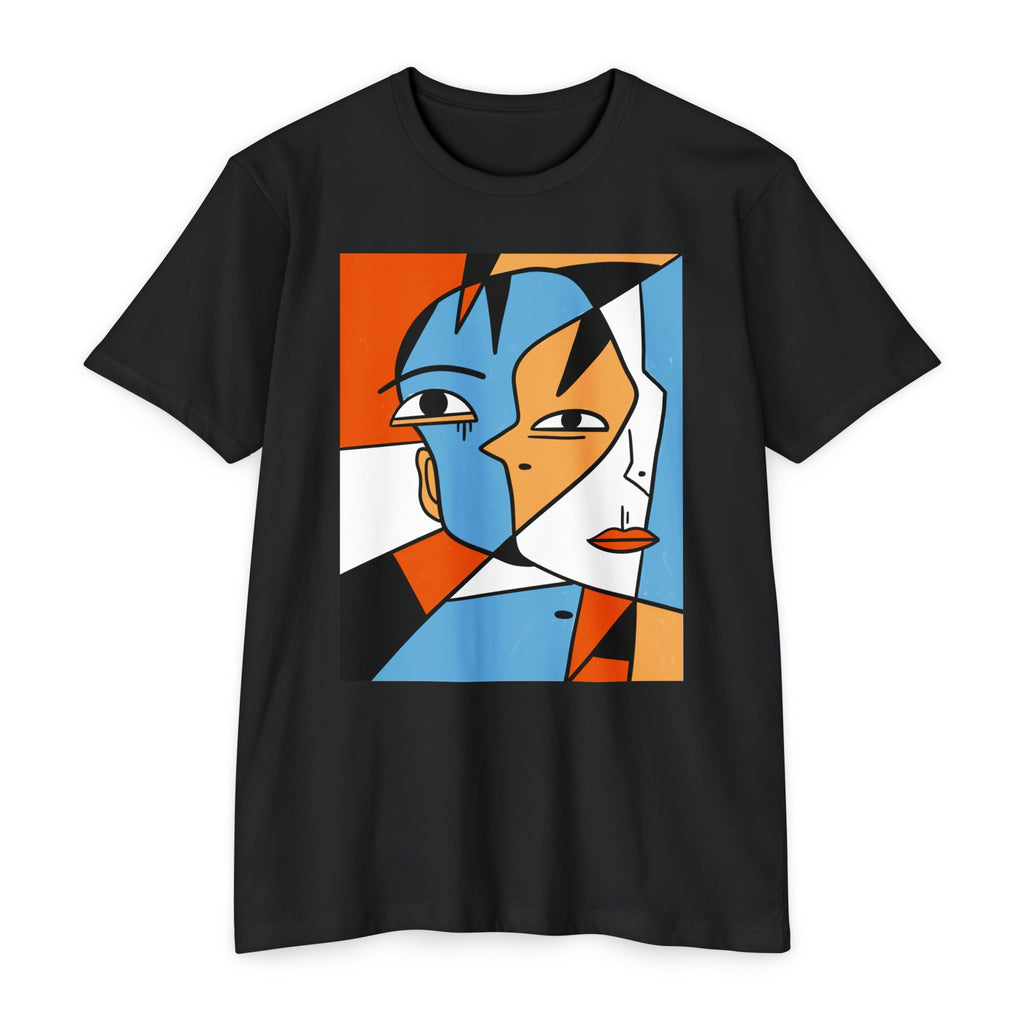 Abstract Faces Art T-Shirt