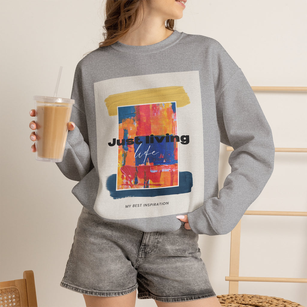 Just Living Crewneck Sweatshirt