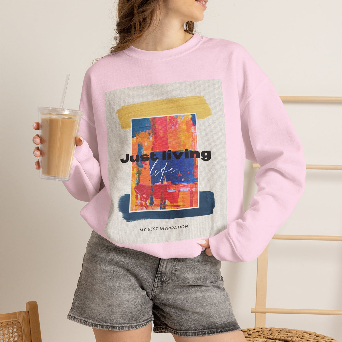 Just Living Crewneck Sweatshirt