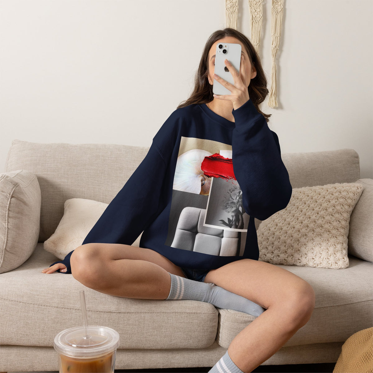 Abstract Sweatshirt