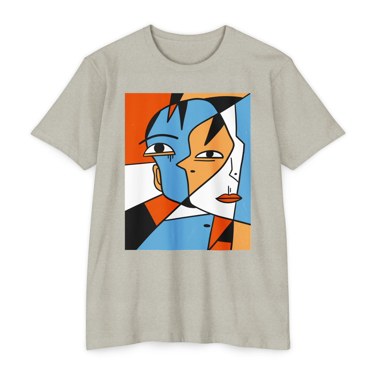 Abstract Faces Art T-Shirt