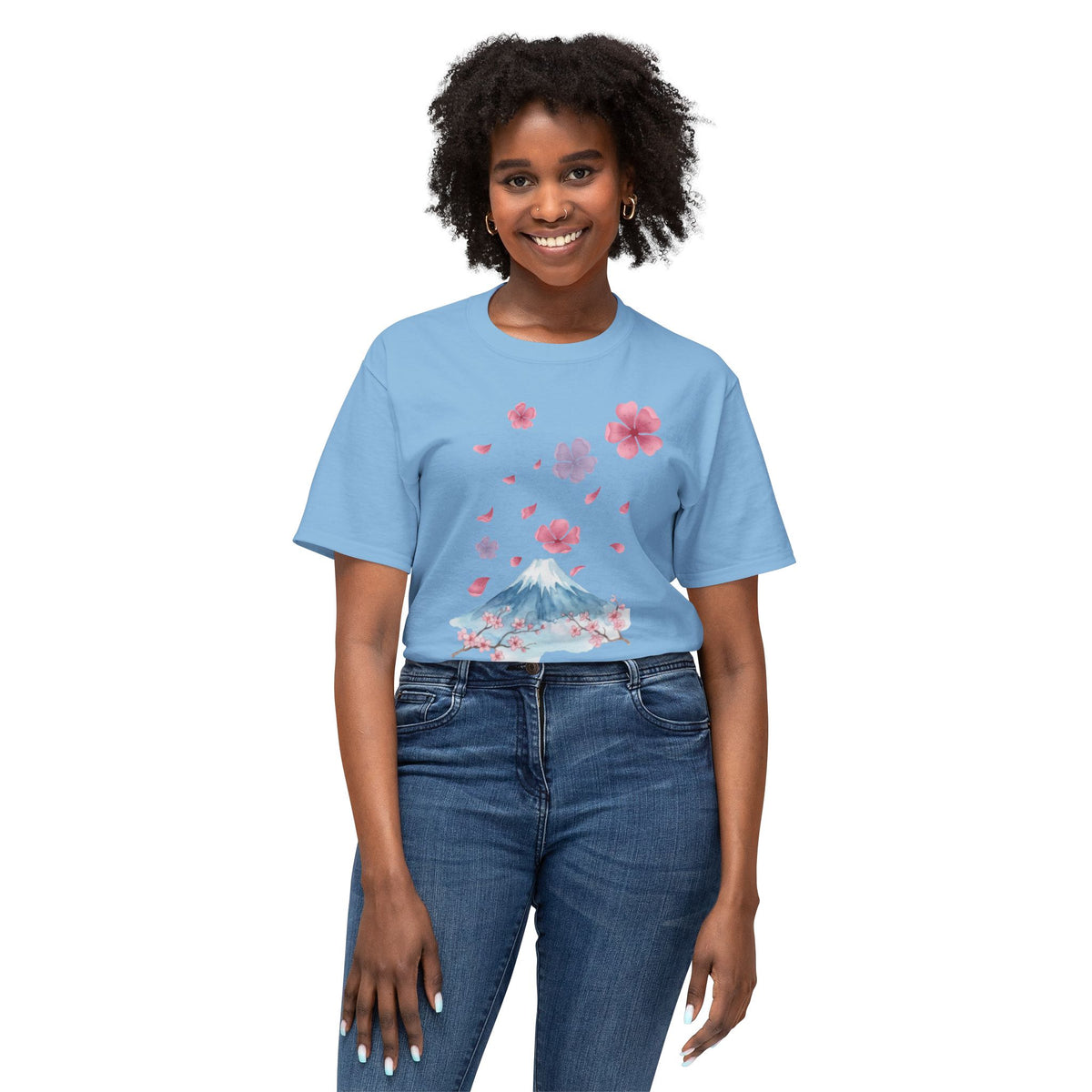 Mount Fuji Cherry Blossom T-Shirt