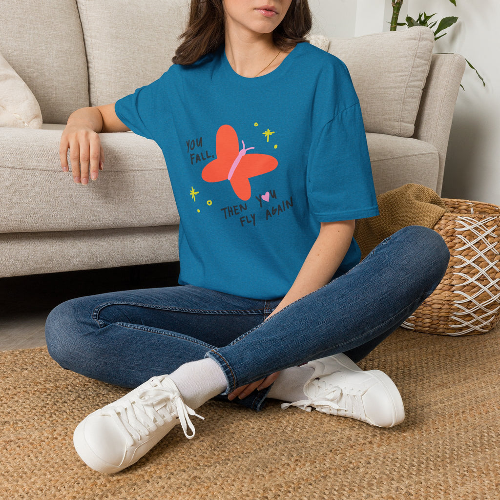 "You Fall, Then You Fly Again" T-Shirt