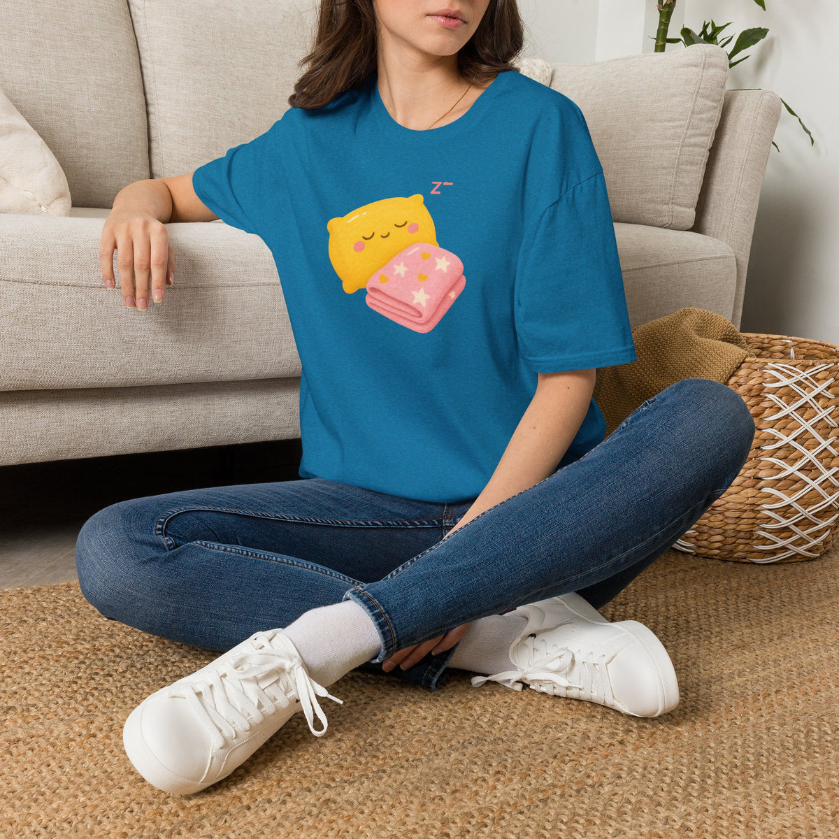 Kawaii Sleeping Pillow T-Shirt