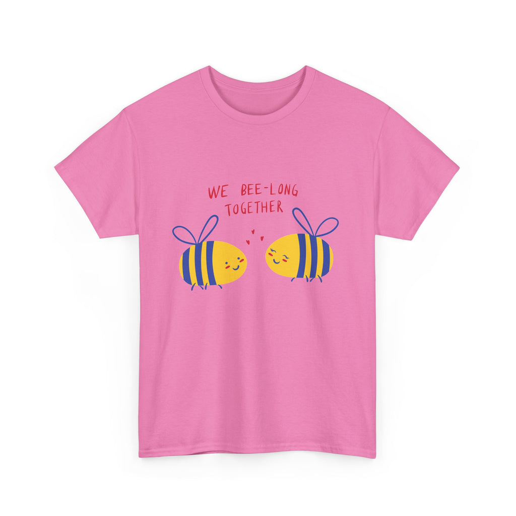 Bee-Long Together Tee — Cute Couples Bee Graphic Unisex Shirt