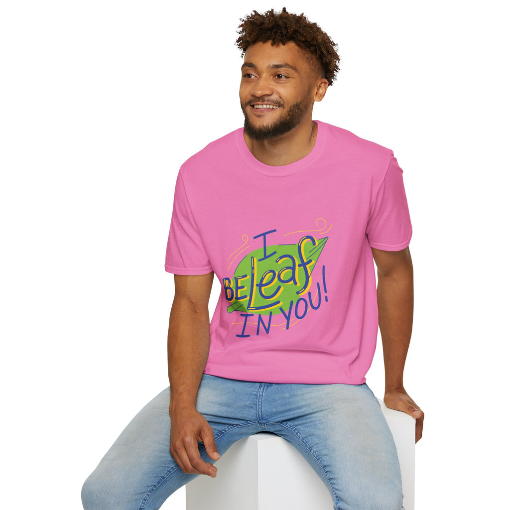 “I Beleaf In You” Plant Pun Tee
