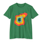 Abstract Topographic Lines T-Shirt