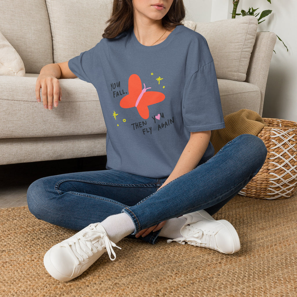 "You Fall, Then You Fly Again" T-Shirt