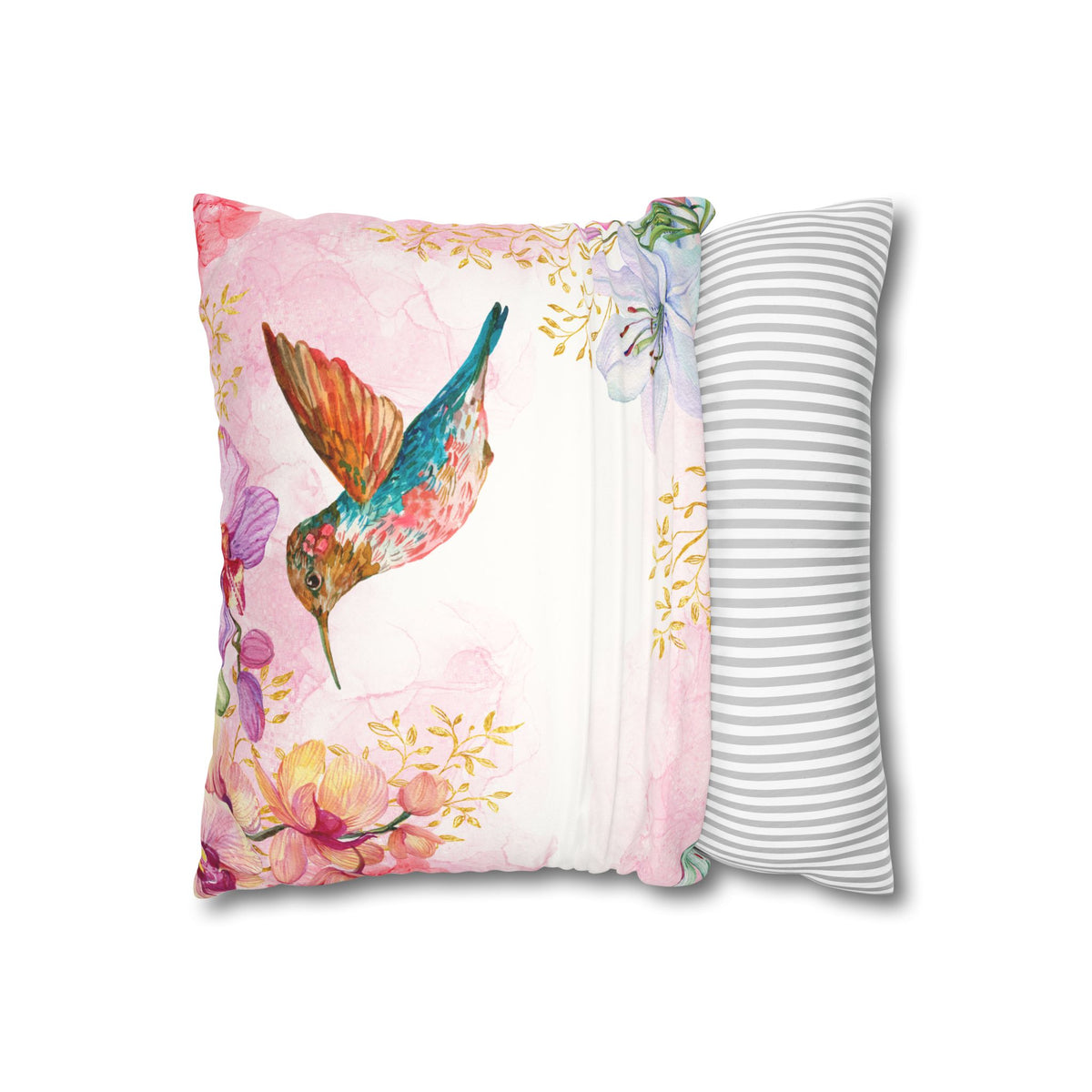 Watercolor Blooms Pillowcase