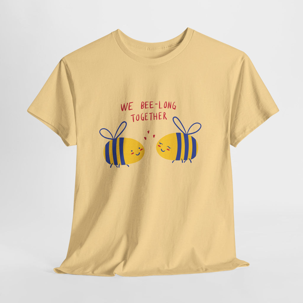 Bee-Long Together Tee — Cute Couples Bee Graphic Unisex Shirt