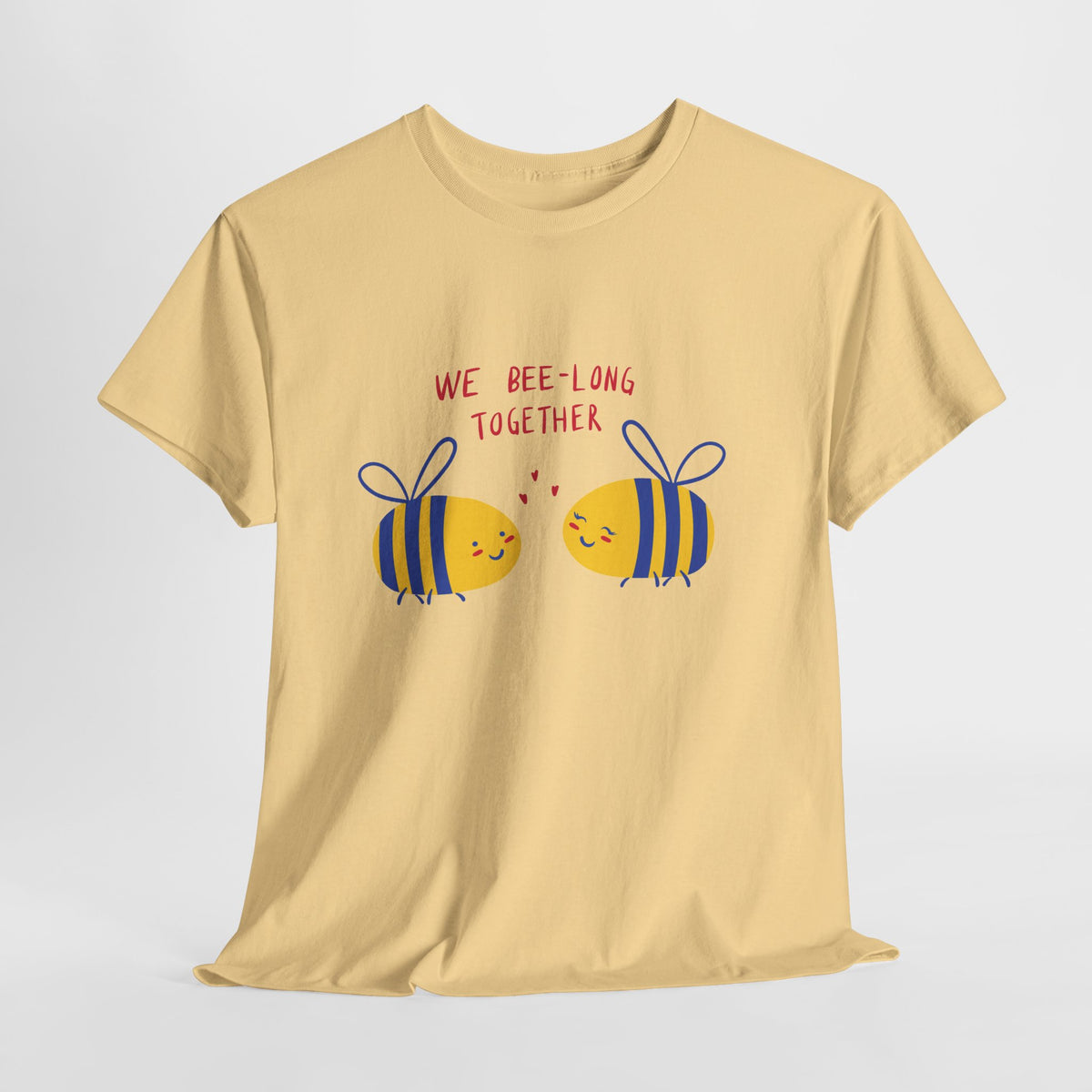 Bee-Long Together Tee — Cute Couples Bee Graphic Unisex Shirt