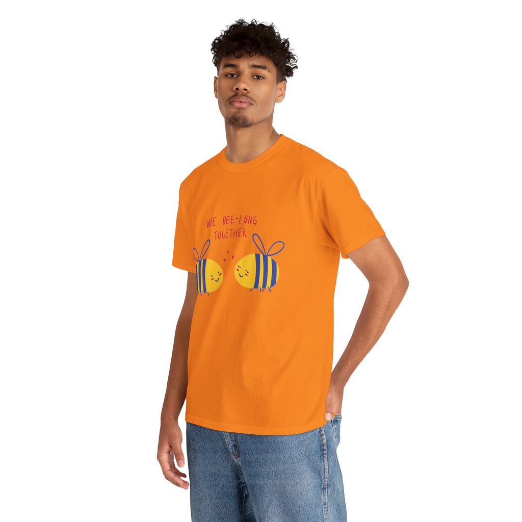 Bee-Long Together Tee — Cute Couples Bee Graphic Unisex Shirt