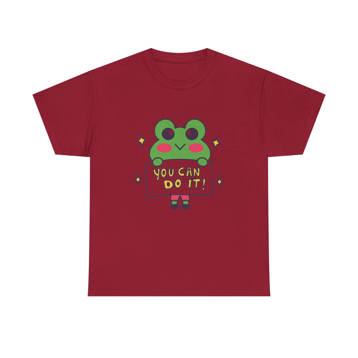 Cute Frog "You Can Do It!" Tee