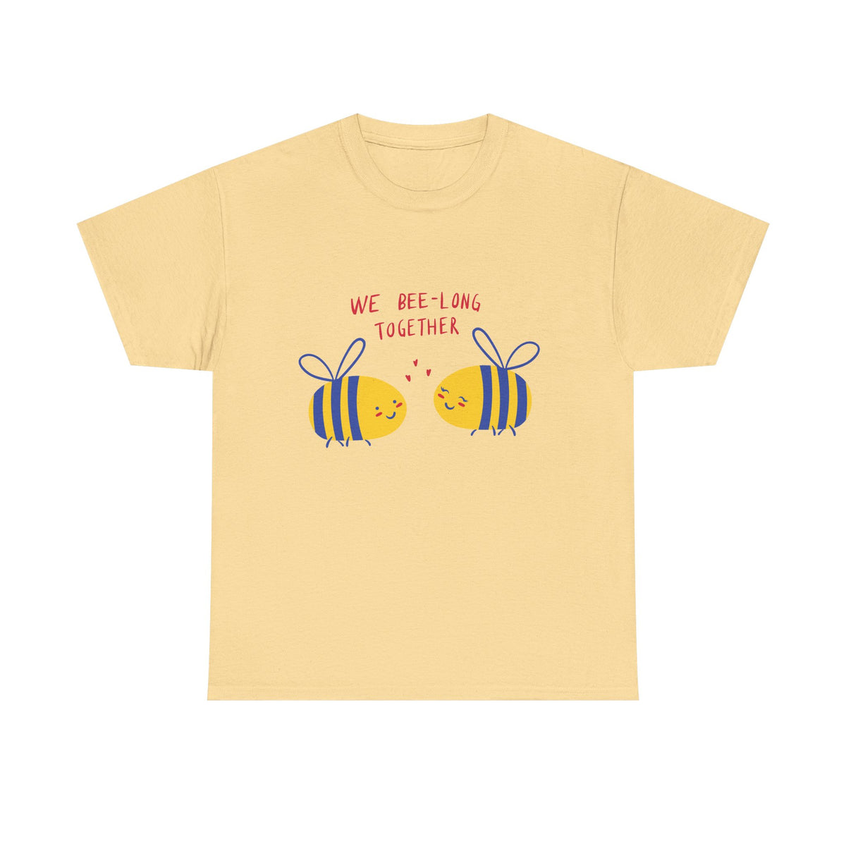 Bee-Long Together Tee — Cute Couples Bee Graphic Unisex Shirt