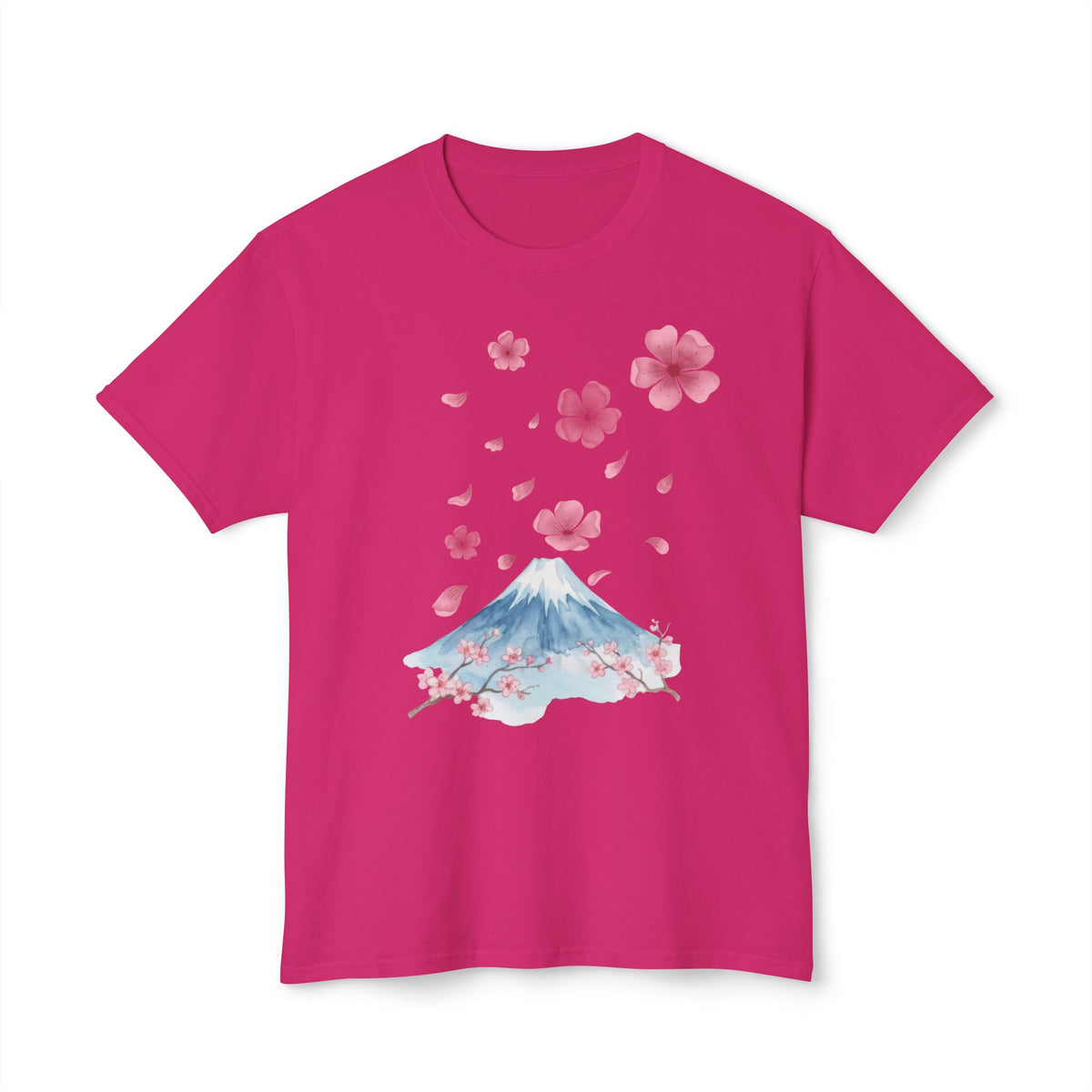 Mount Fuji Cherry Blossom T-Shirt