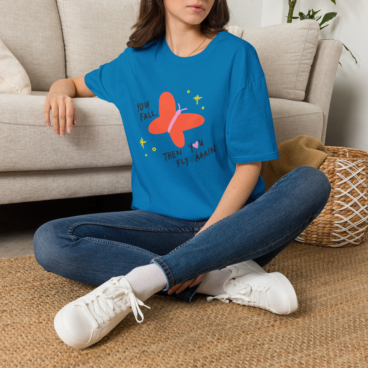 "You Fall, Then You Fly Again" T-Shirt