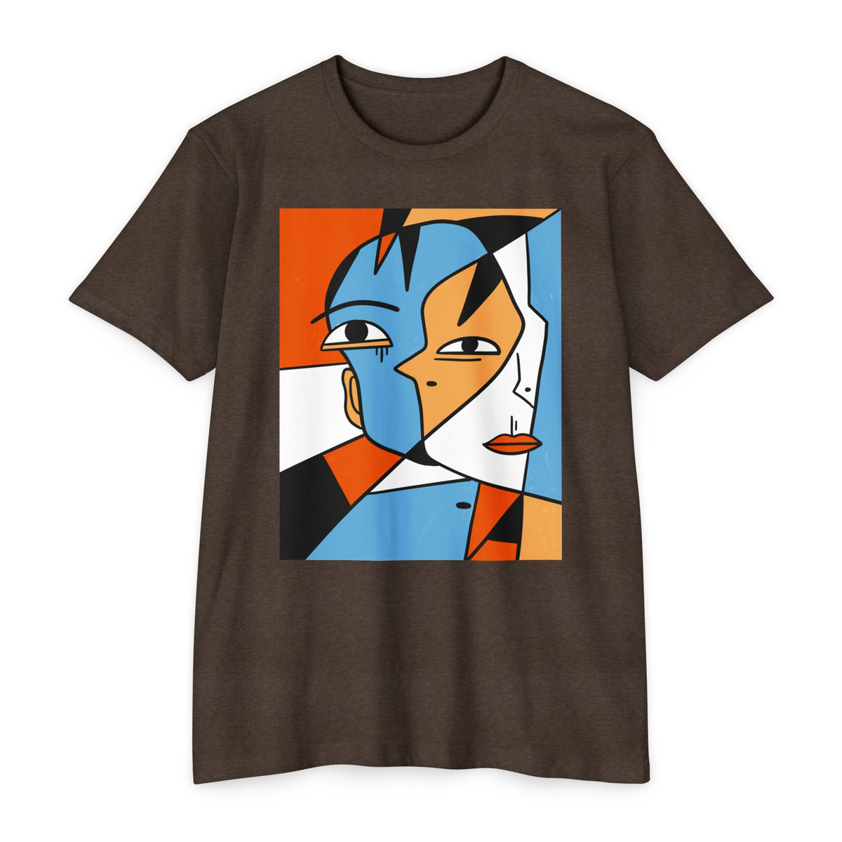 Abstract Faces Art T-Shirt