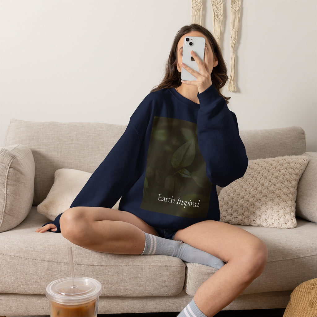 Earth Inspired Crewneck Sweatshirt
