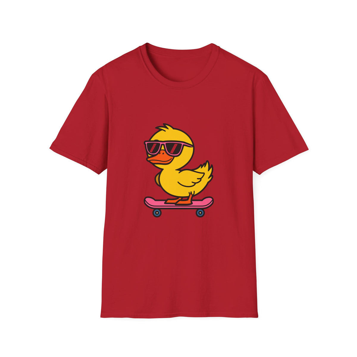 Cool Skateboard Duck T-Shirt