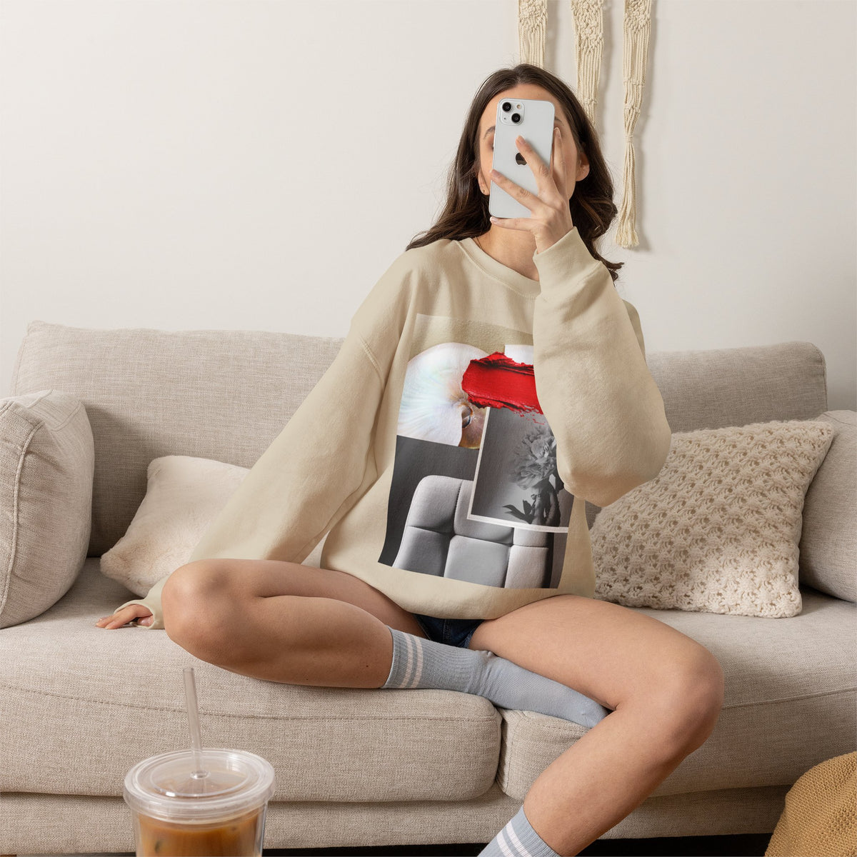 Abstract Sweatshirt
