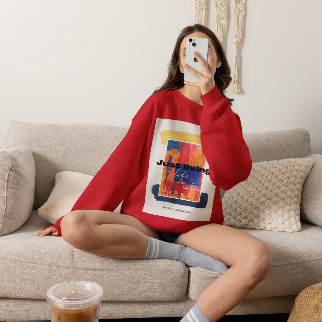 Just Living Crewneck Sweatshirt