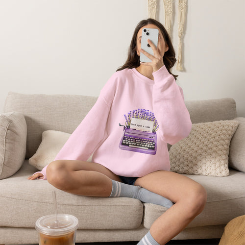 "Once Upon a Time" Lavender Vintage Sweatshirt