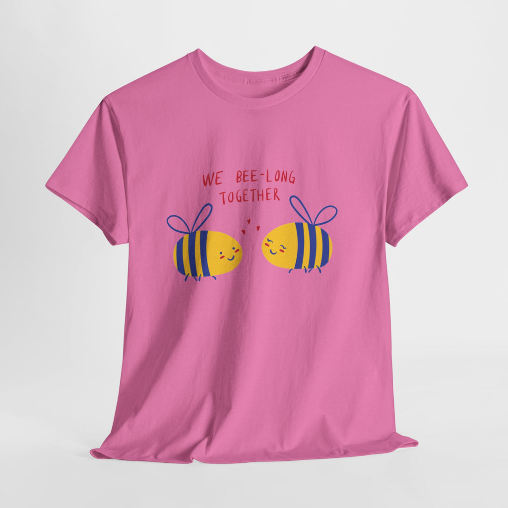 Bee-Long Together Tee — Cute Couples Bee Graphic Unisex Shirt