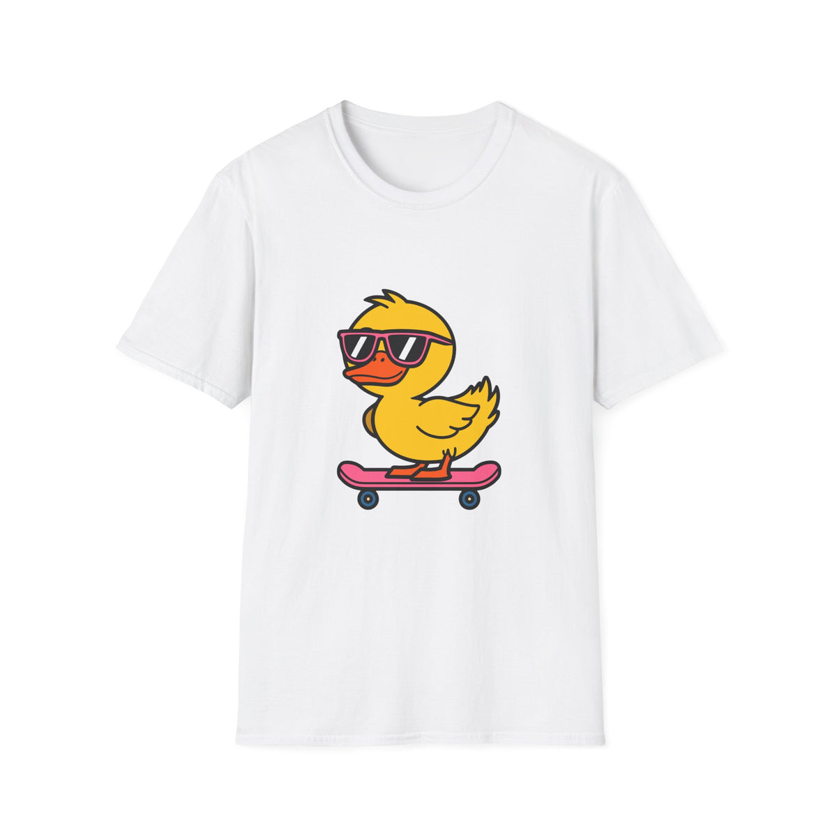Cool Skateboard Duck T-Shirt