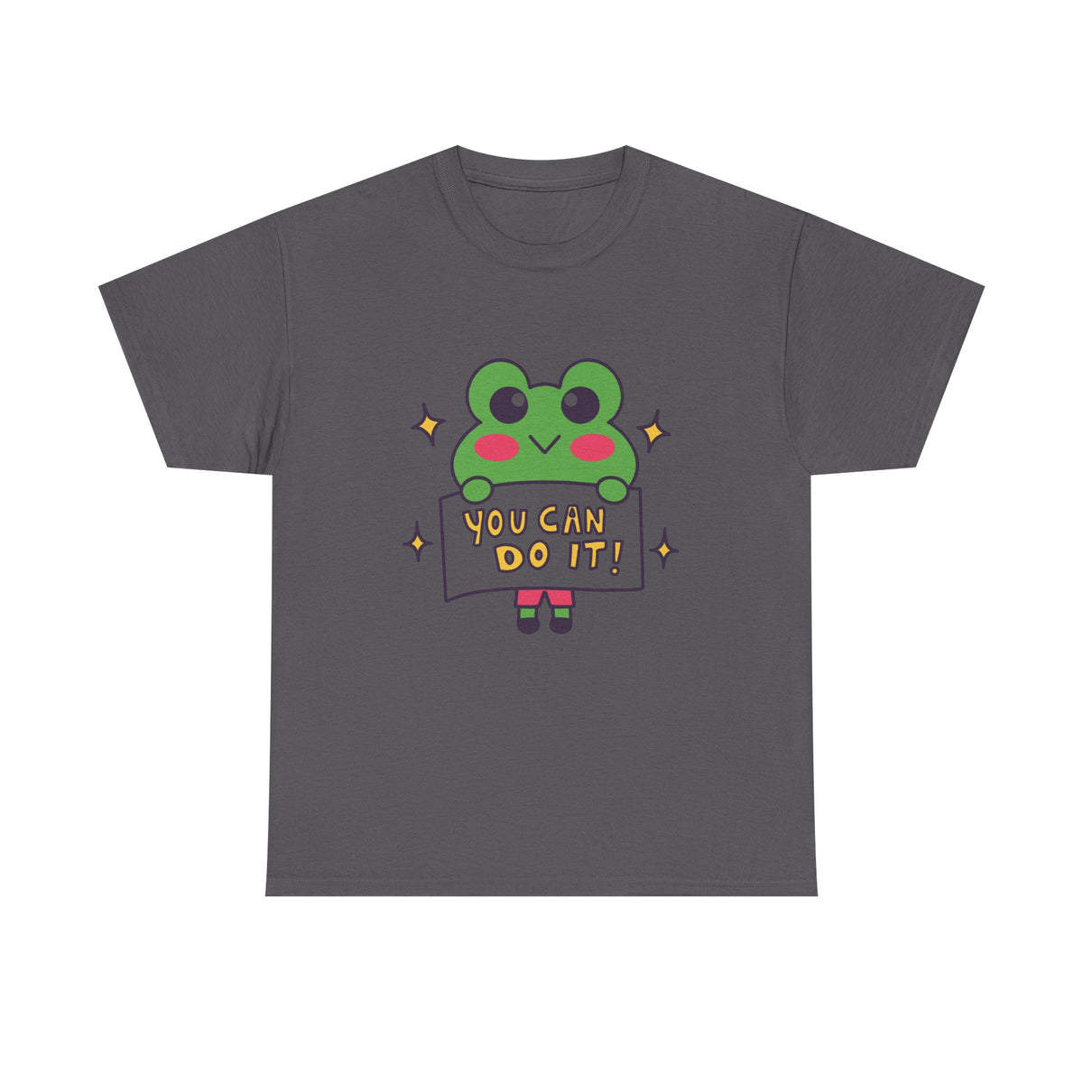 Cute Frog "You Can Do It!" Tee