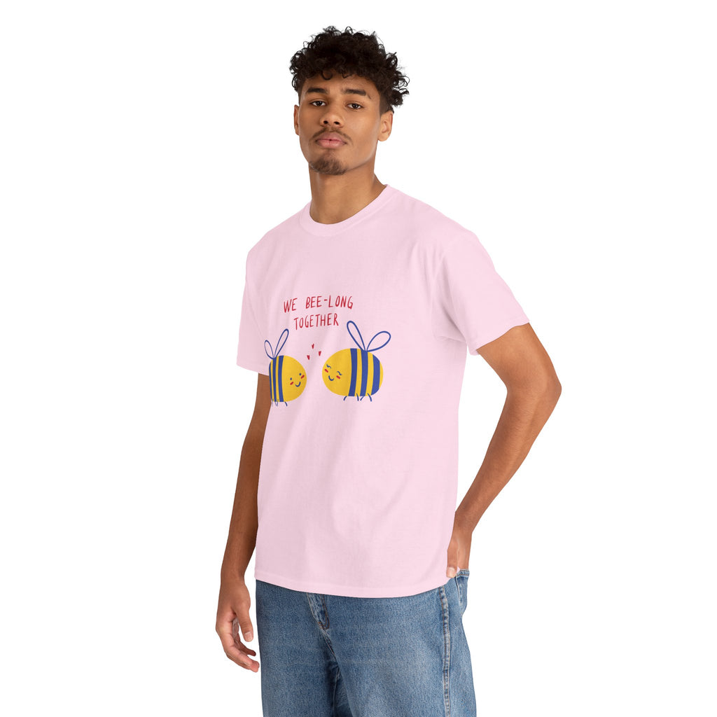 Bee-Long Together Tee — Cute Couples Bee Graphic Unisex Shirt